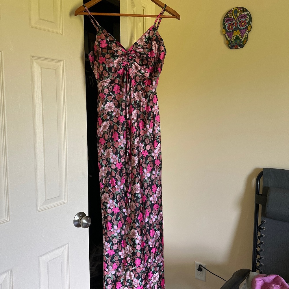 Floral print boutique dress